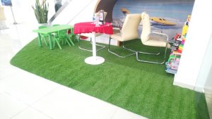 Thảm cỏ cao 2cm lót văn phòng