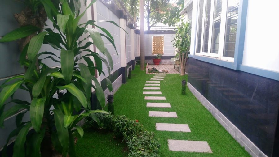 thảm cỏ nhân tạo sân vườn quận 7