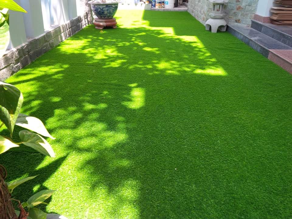 thảm cỏ nhân tạo lót sàn quận 3