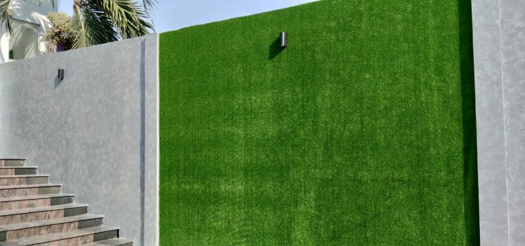 thảm cỏ dán tường củ chi
