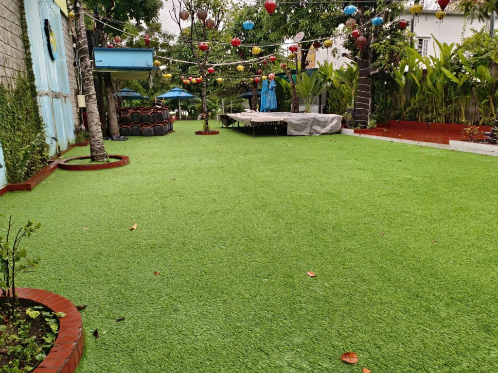 thảm cỏ 3cm lót sàn